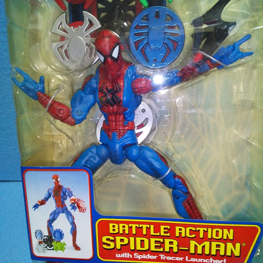 未開封☆スパイダーマン・バトルアクション＆シャークトラップ/SPIDER-MAN
