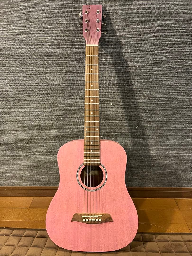 S.Yairi ヤイリ ミニ アコースティック ギター YM-02 PK ピンク