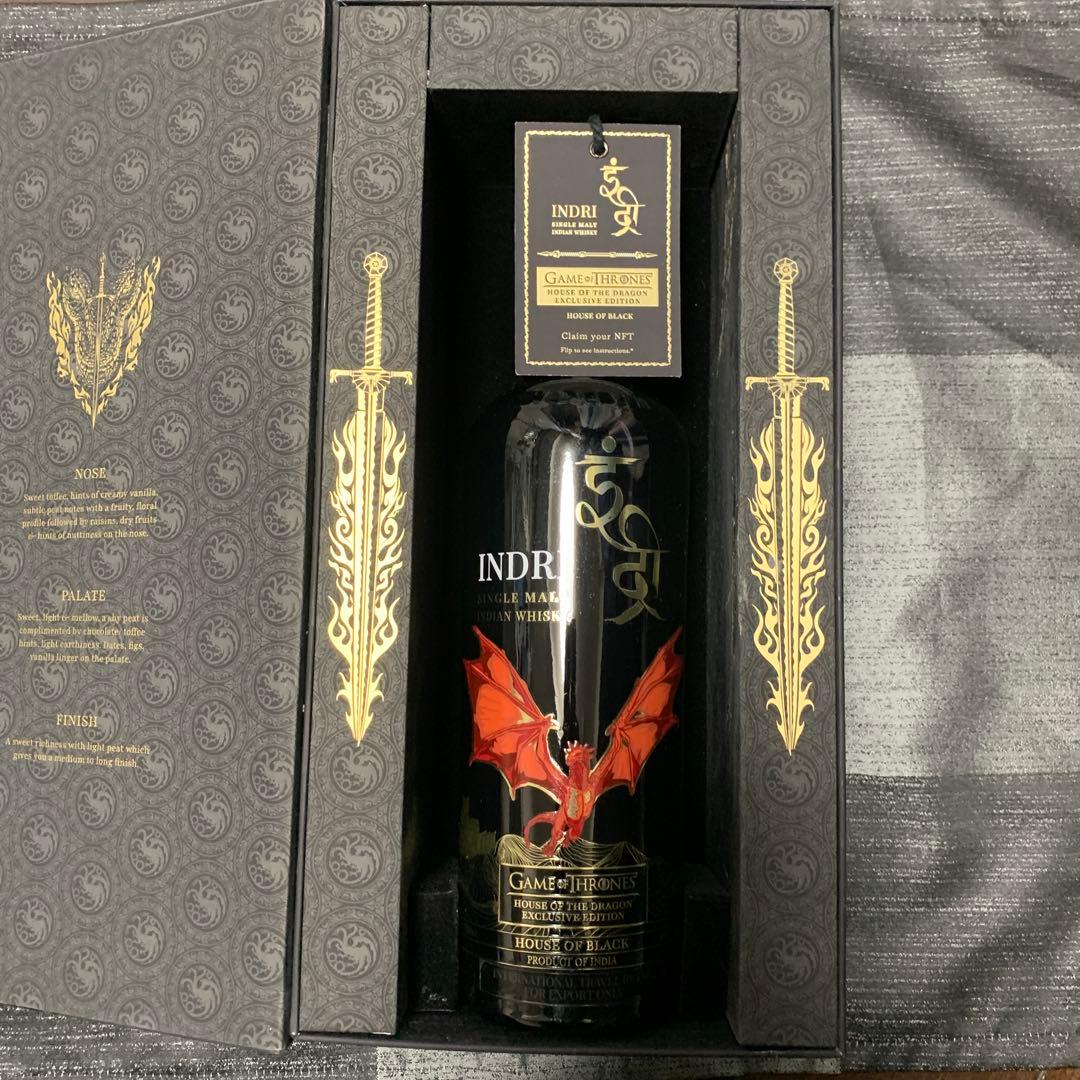 ウイスキー INDRI single malt Indian whisky