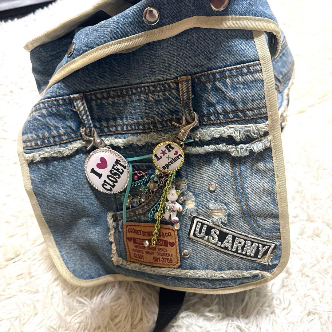 ももす53 　MotherCart 2段式プレミアムカート変えデニムセット