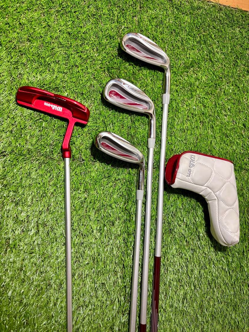 【美品】Wilson(Tiara)×Callawaybagレディースハーフセット