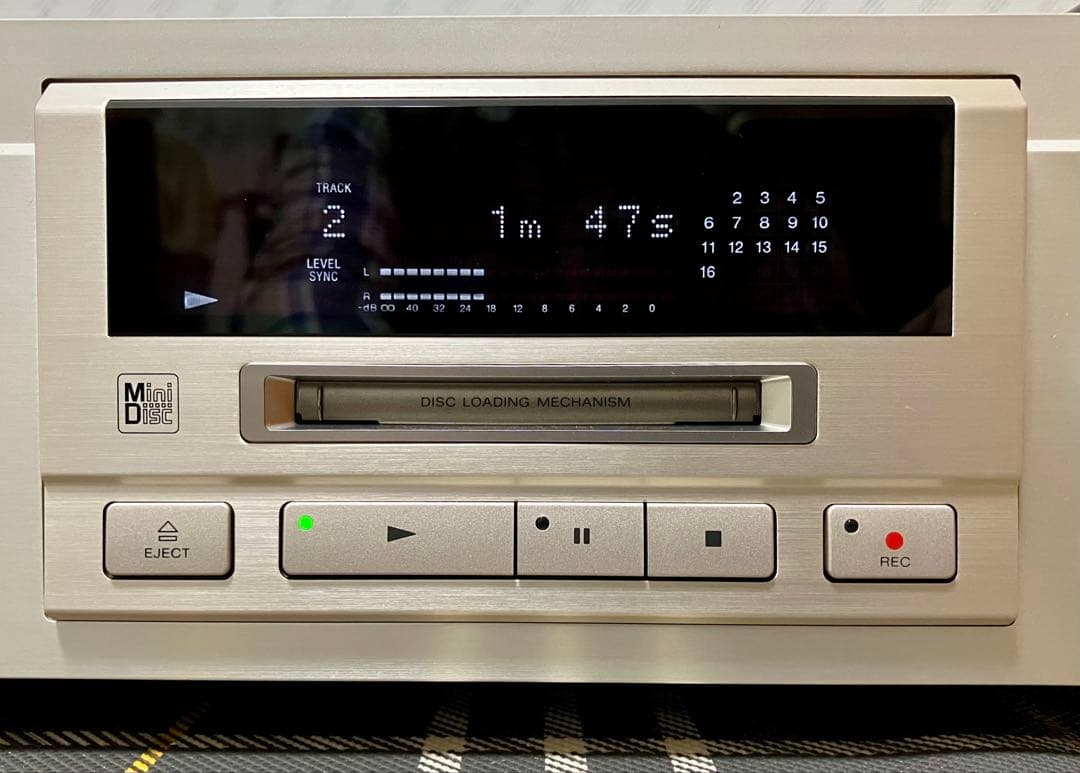 SONY MDS-JA3ES MDデッキ動作品