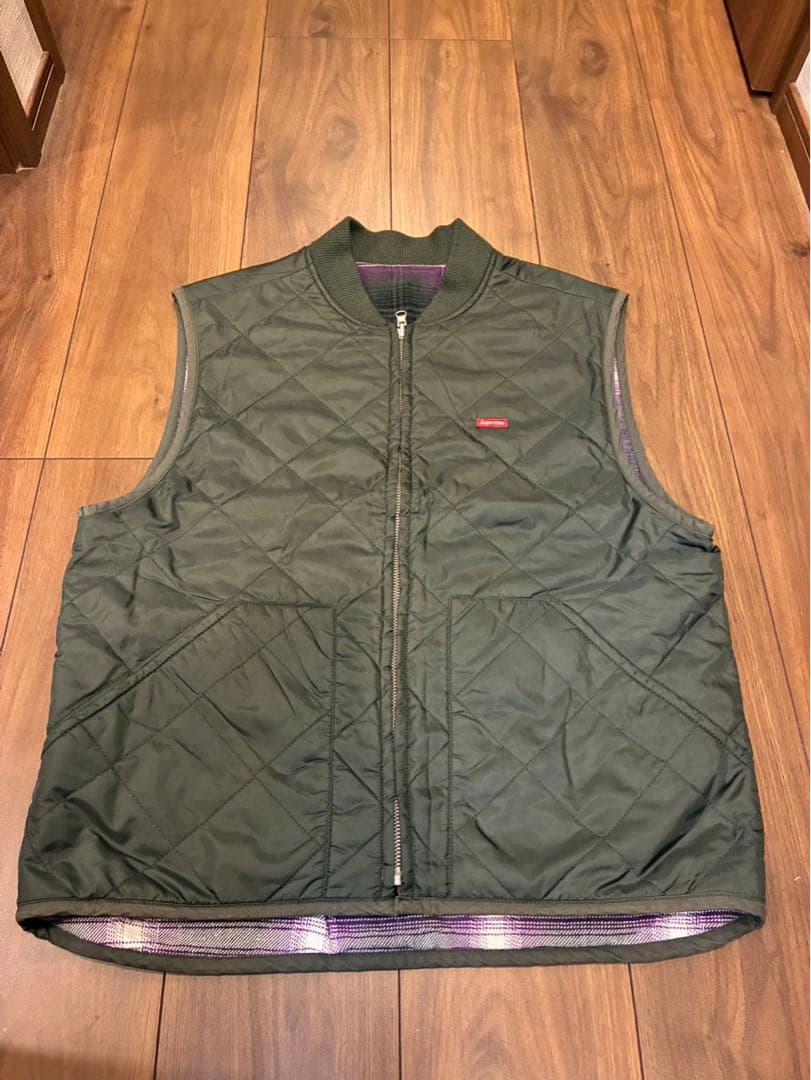 【supreme リバーシブルベスト】