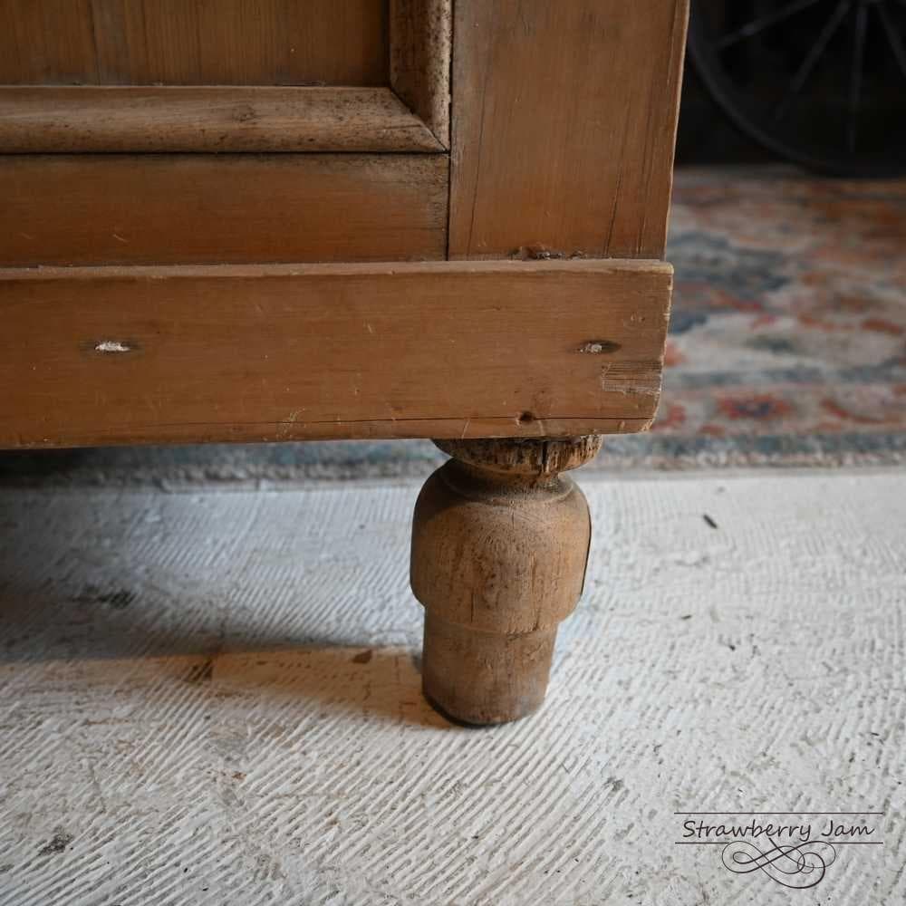 IFU-417 英国アンティーク パインチェスト 収納 チェスト キッチンボード