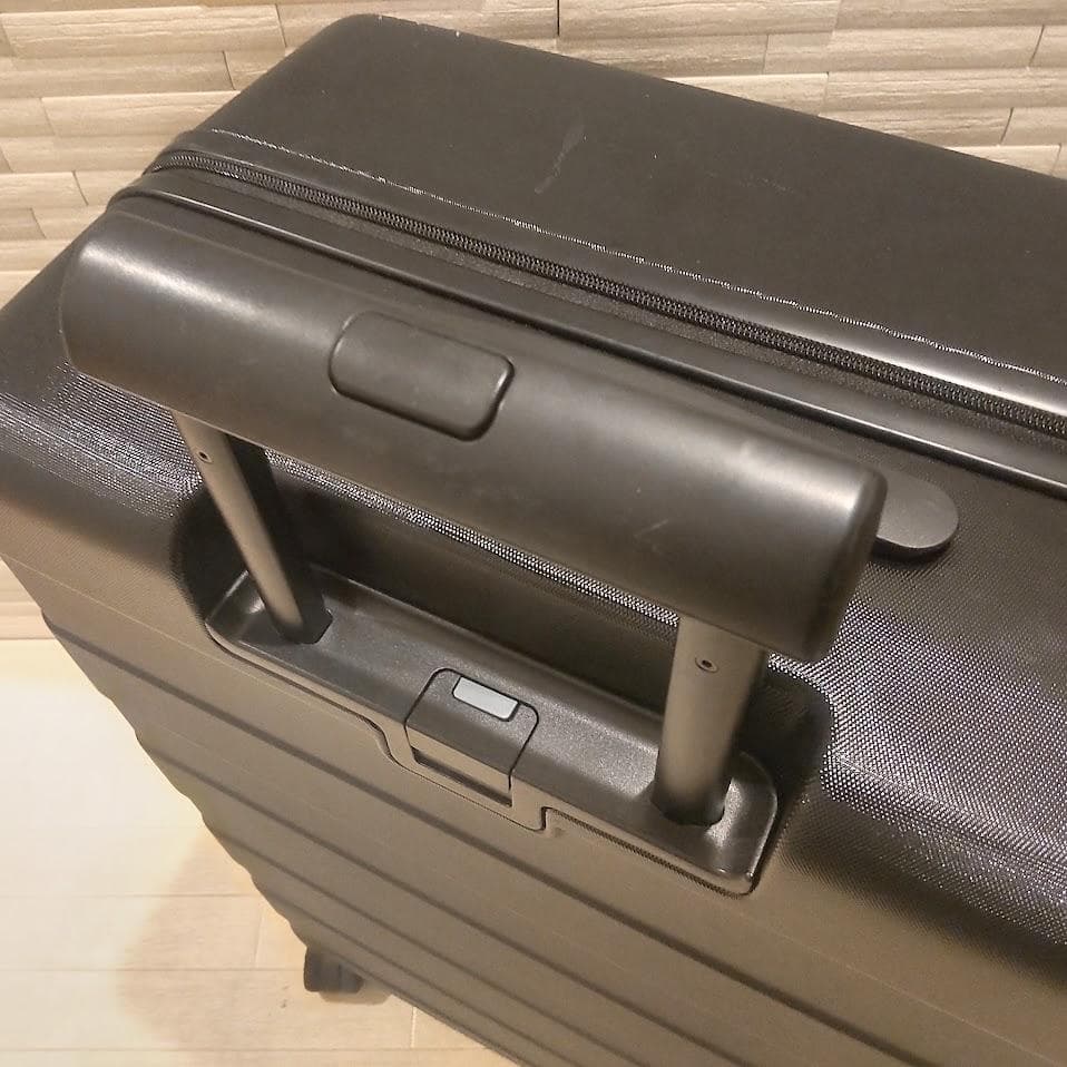 ★ストッパー付★ 無印良品 バーの高さを自由に調節できる キャリーケース 88L