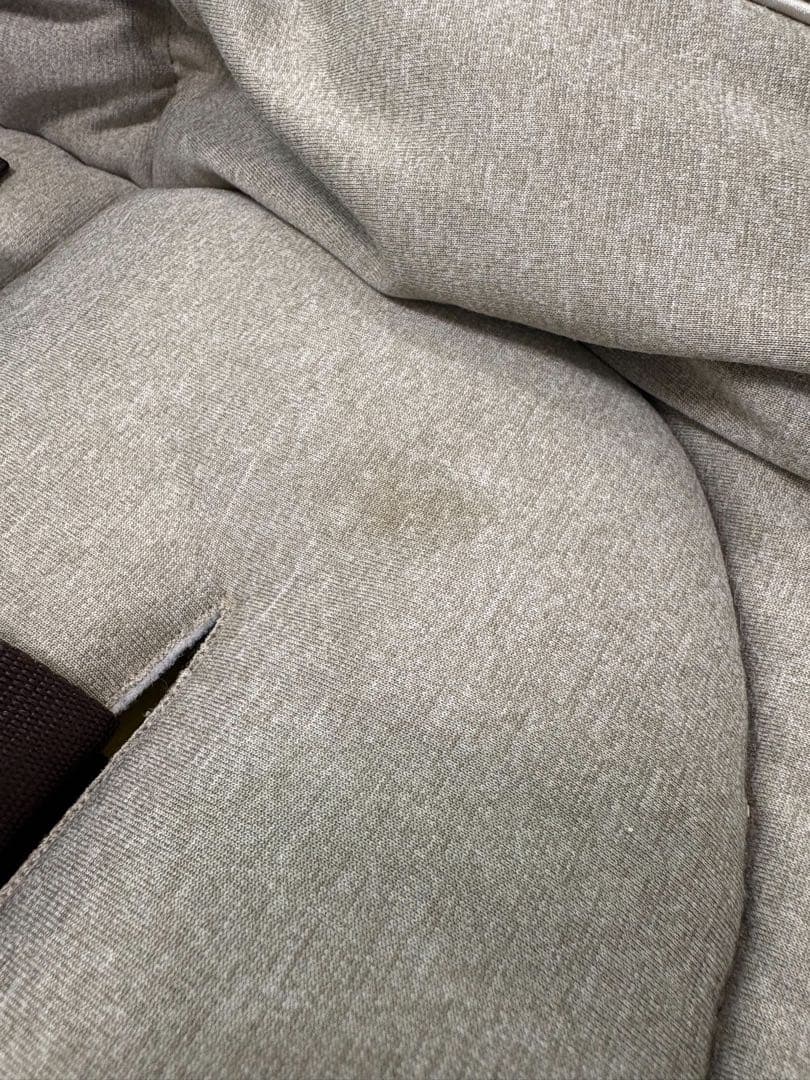 電動調整機能付きベビーチェア グレー