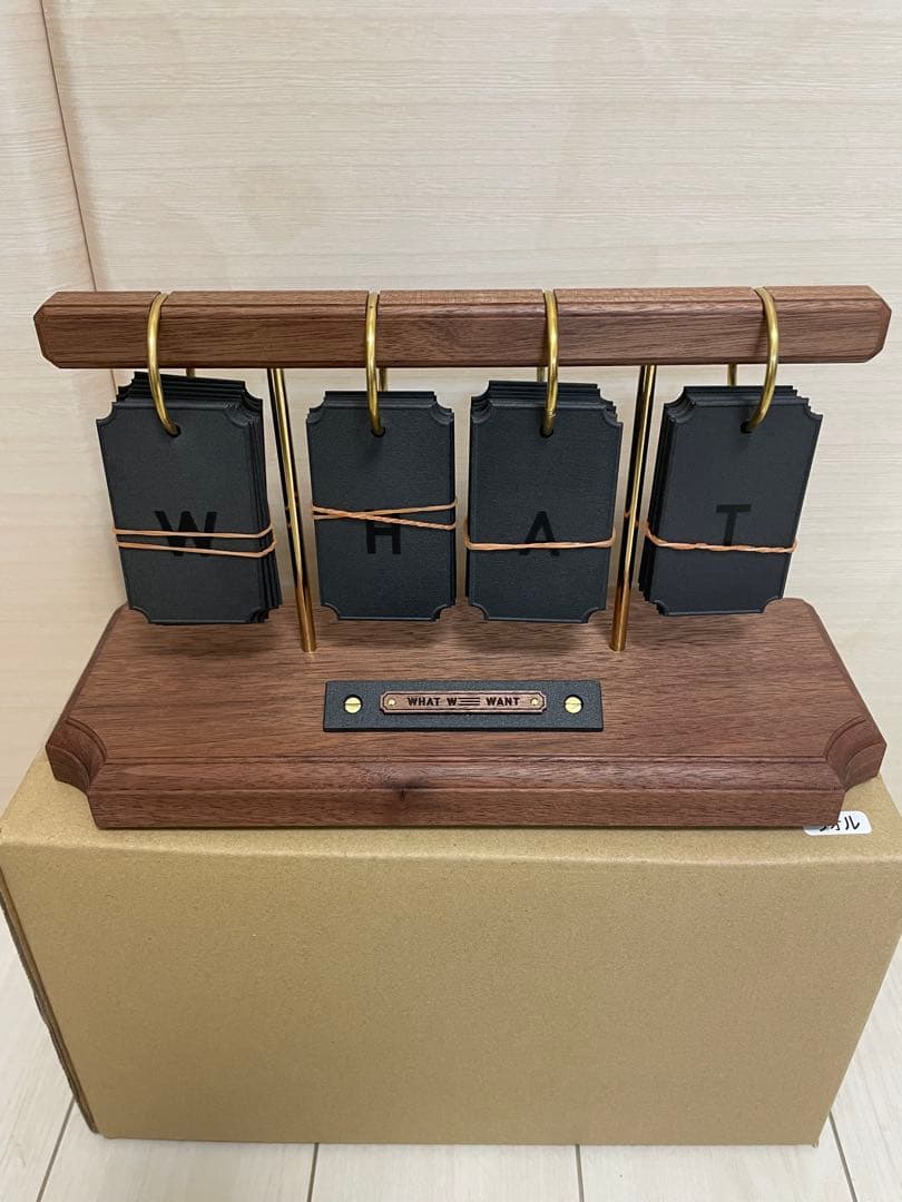 【what we want】WWW_DAIRY CALENDER カレンダー