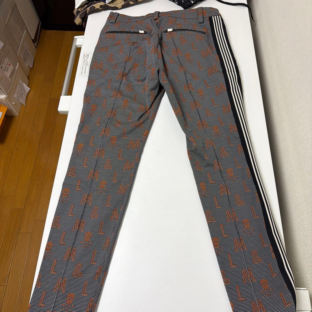 MARK & LONA ロゴパターンパンツ