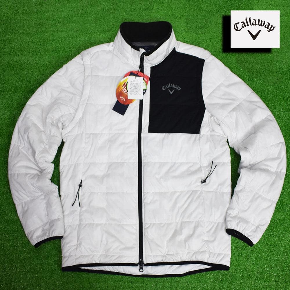Callaway/キャロウェイ ゴルフ 2WAYジャケット【ホワイトLL】新品！