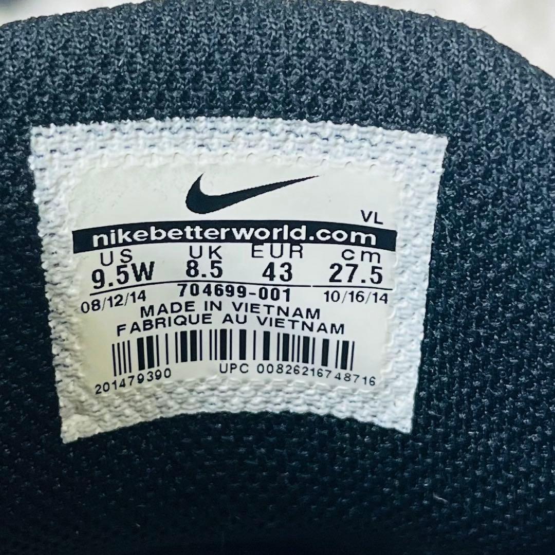 NIKEナイキ ゴルフシューズ BOA ダイヤル式 ブラック 27.5スニーカー