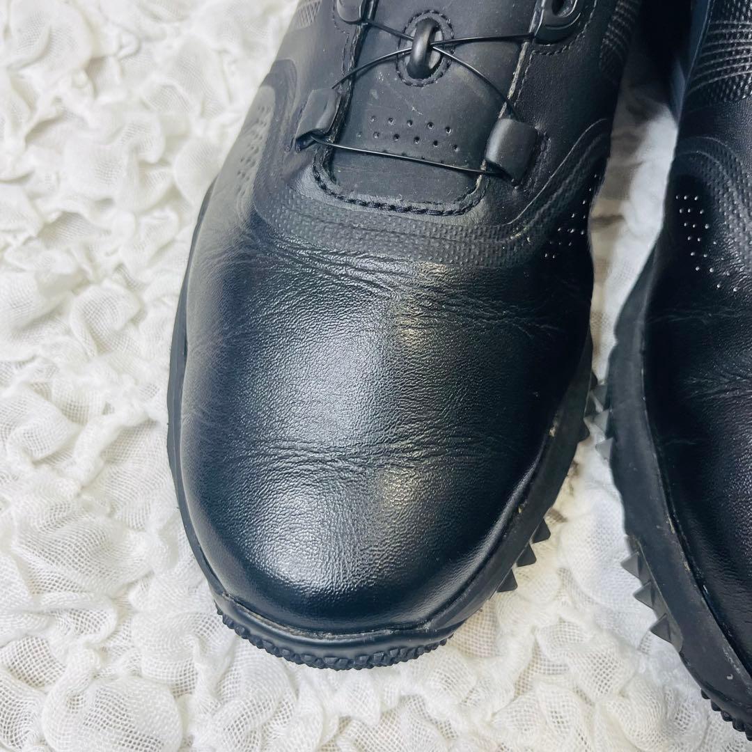 NIKEナイキ ゴルフシューズ BOA ダイヤル式 ブラック 27.5スニーカー