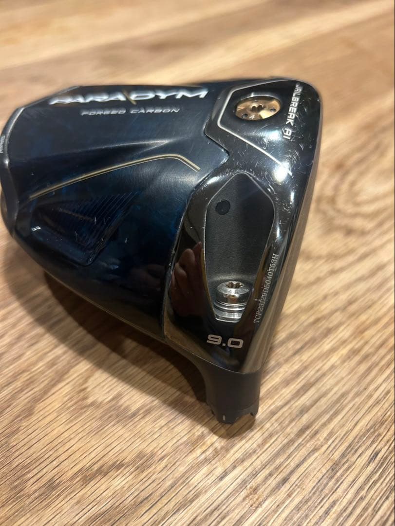 【限定モデル】パラダイムTOUR支給品ドライバー9° ヘッド