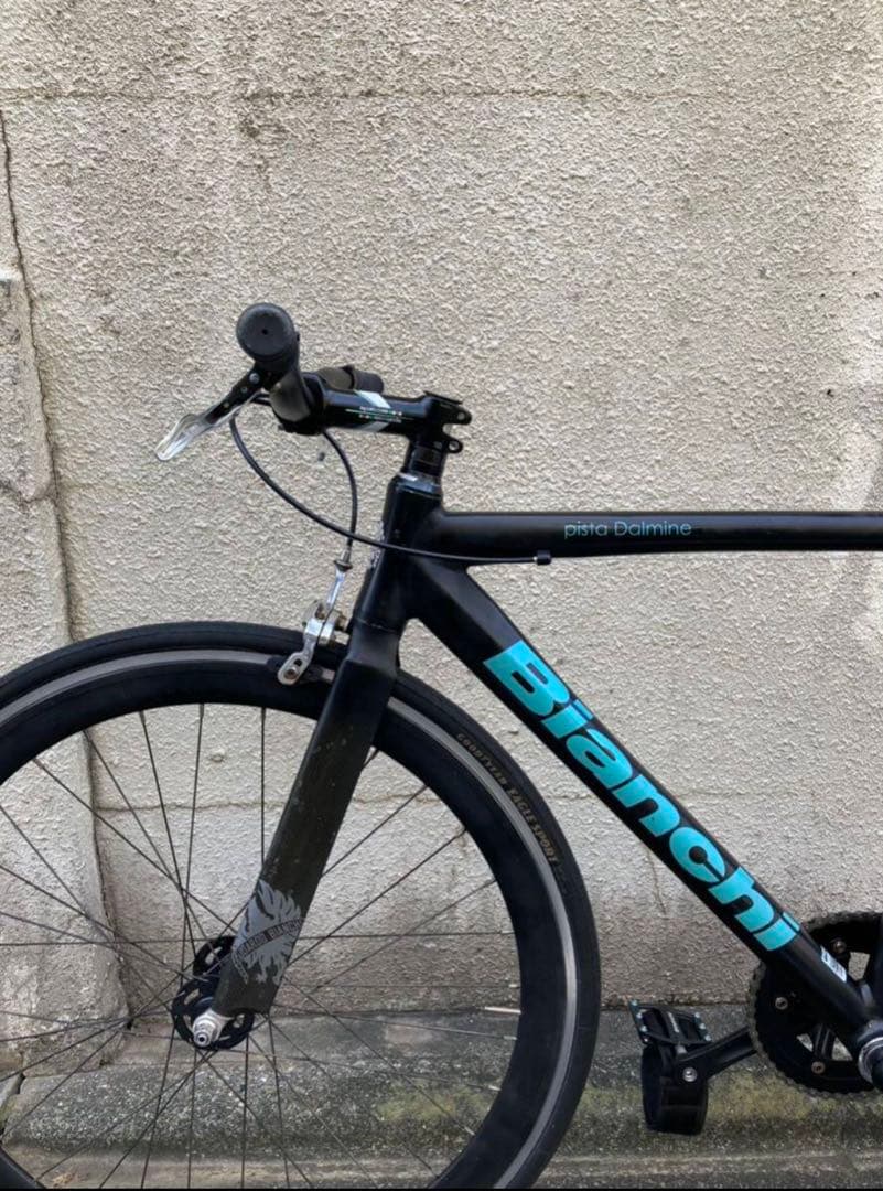 希少ピスト ビアンキ ダルミネ ブレーキ付 公道可 51