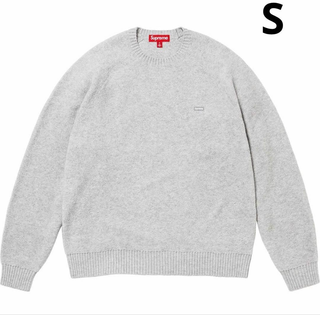 トップス Supreme Terry Small Box Sweater Grey