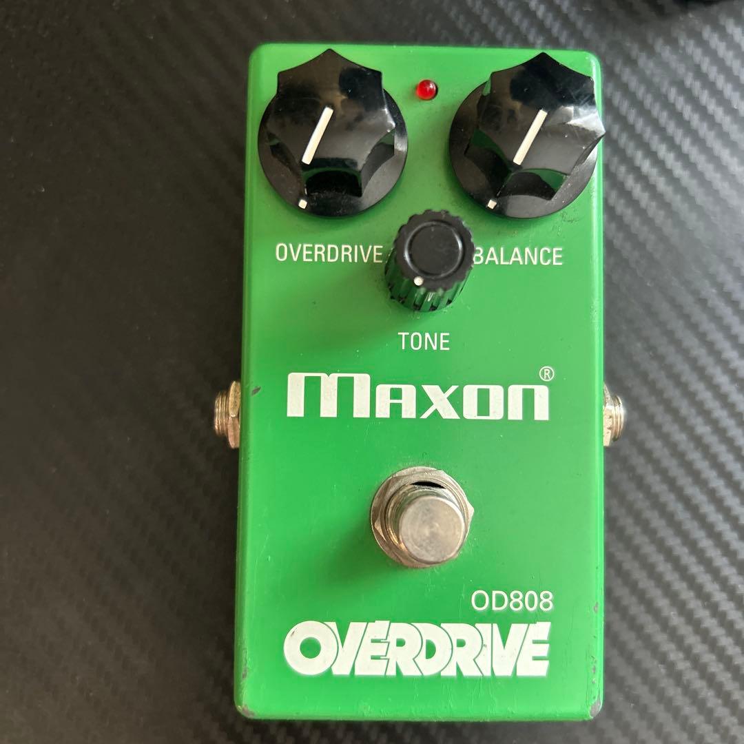 【旧型】【動画あり】Maxon OD808 オーバードライブ
