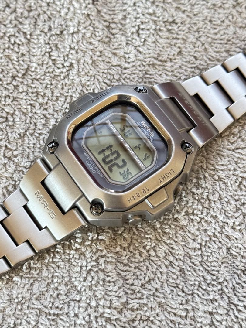 【NYテイスト】カシオMRG-110TBNブルーノートコラボチタン