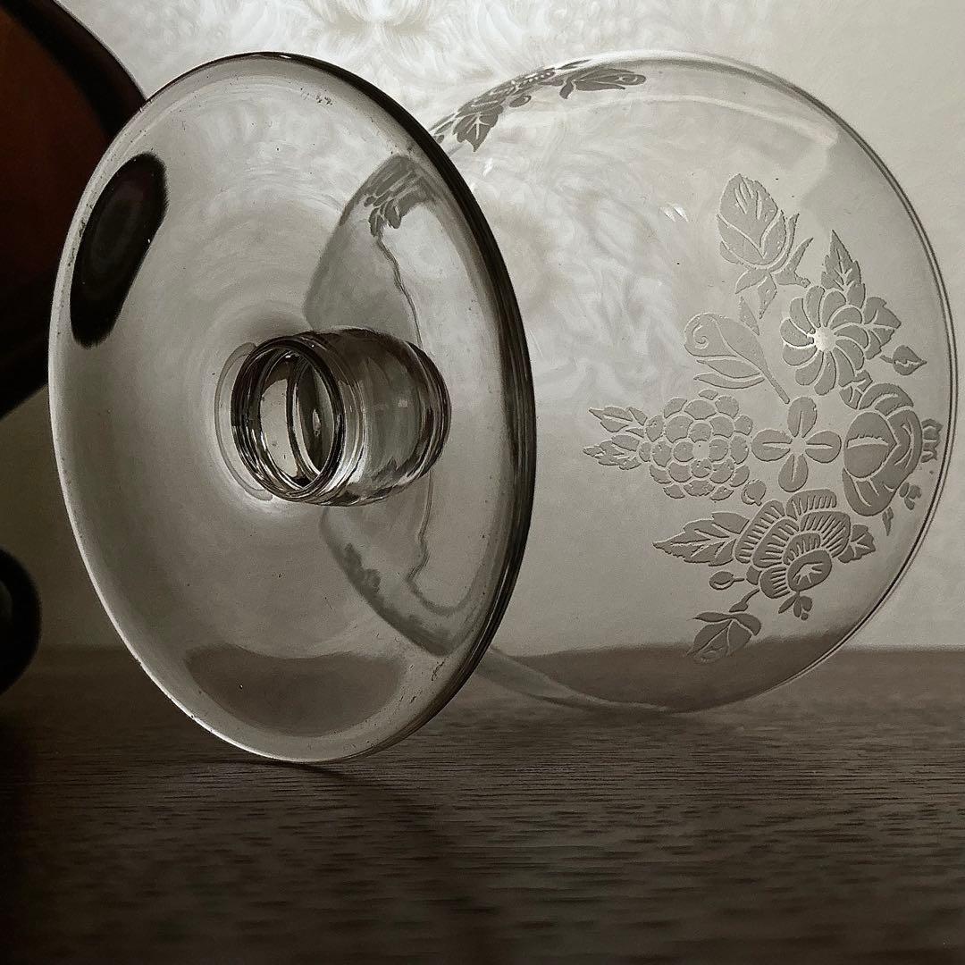 オールド バカラ ブーケ(BOUQUET) シャンパン クープ