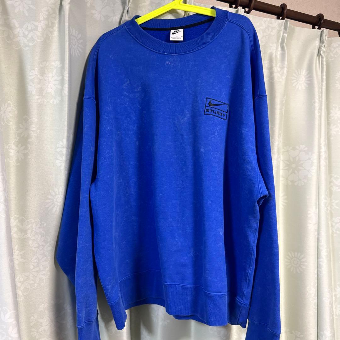 Stussy✖️Nike スウェット トレーナー L 青