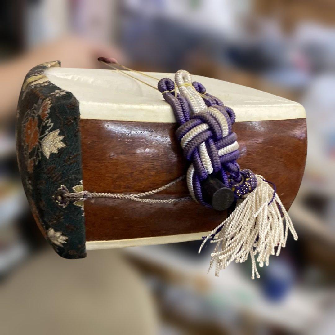 三味線本体 破れ、弦切れ有り 和楽器　ジャンク