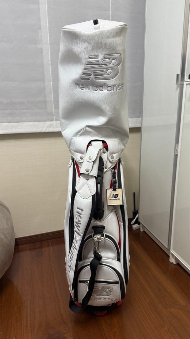 ニューバランス(NewBalance)キャディーバック　白