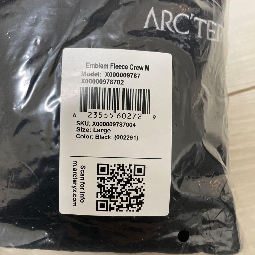 ARC’TERYX アークテリクス エンブレム フリース クルー L サイズ