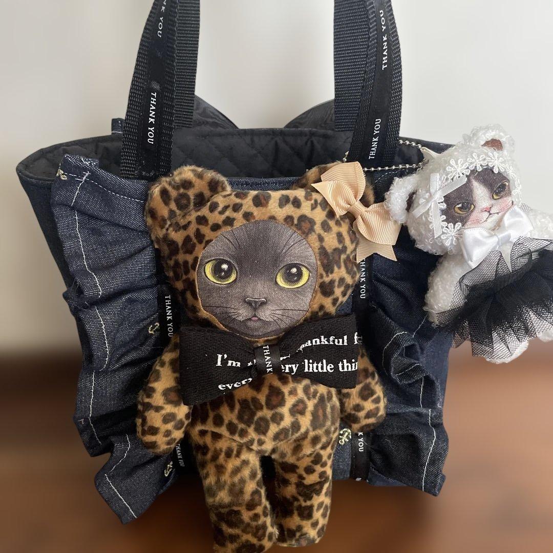 M*M様 コヤンイサムチョン　バミちゃん　デニムトートバック