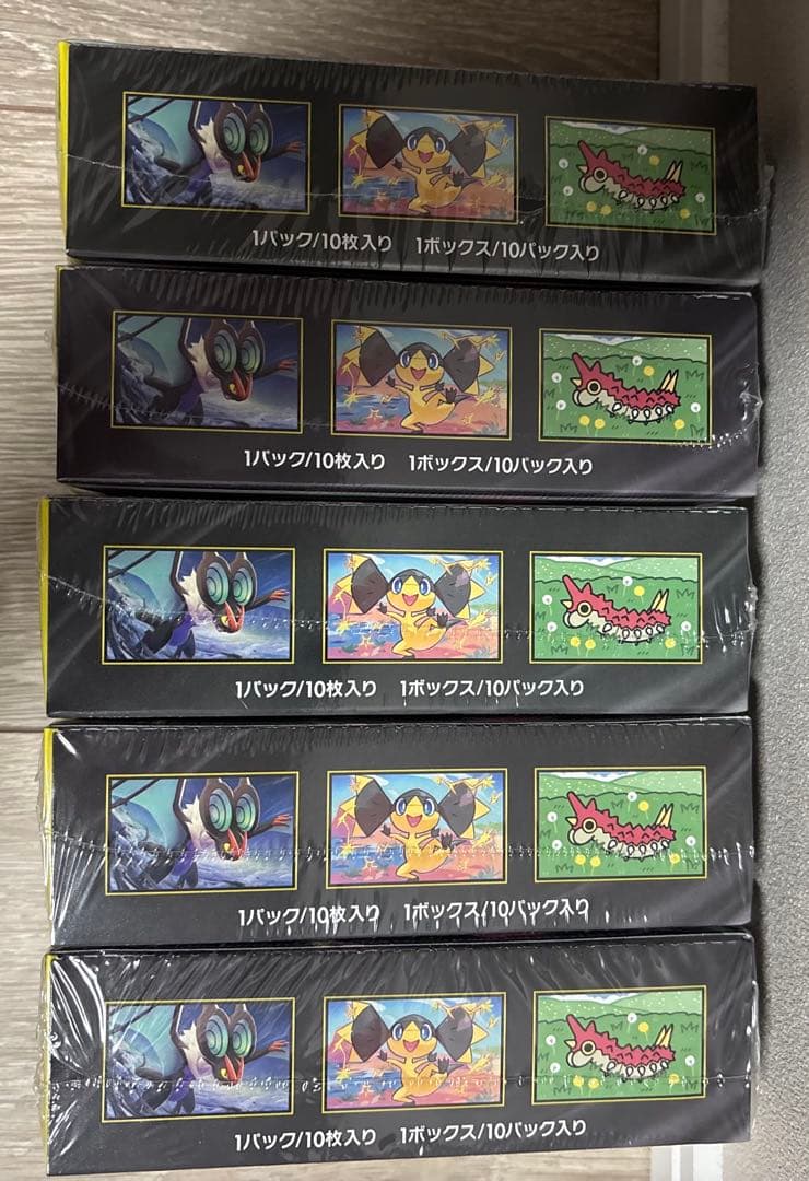 ポケモンカード MEGA ドリームEX 5BOX シュリンク付き 新品未開封品