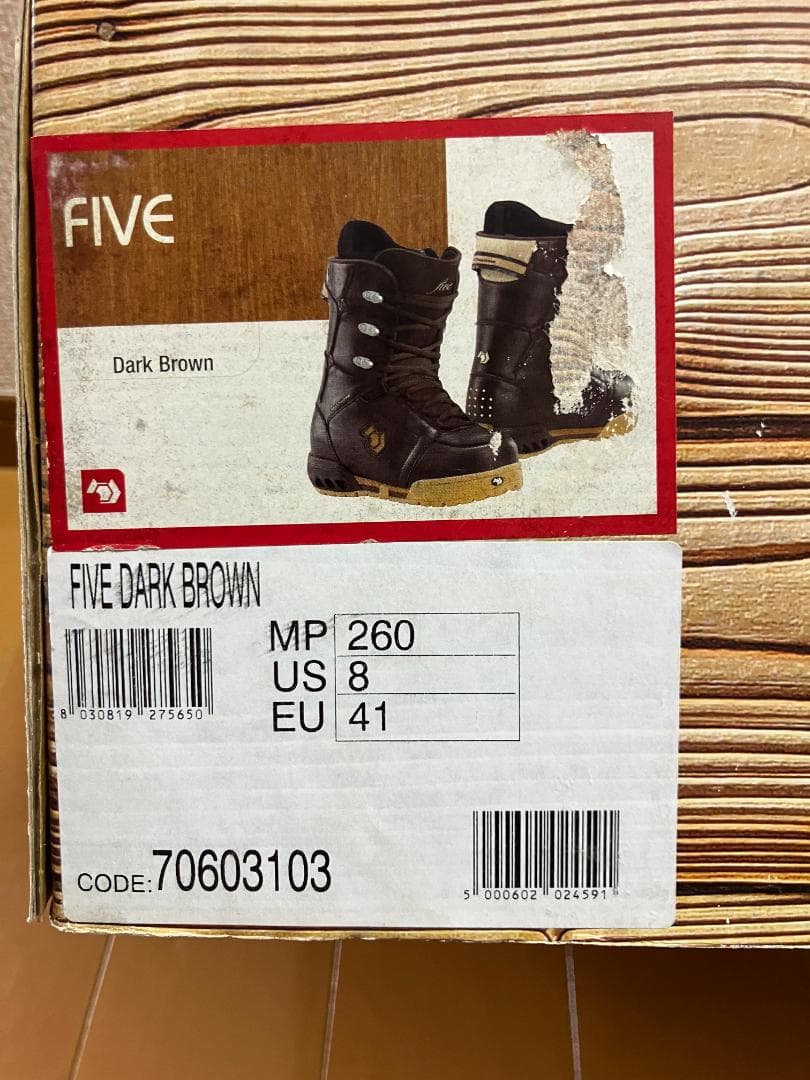 新品未使用　26.0cm　NORTHWAVE ファイブ スノーボードブーツ