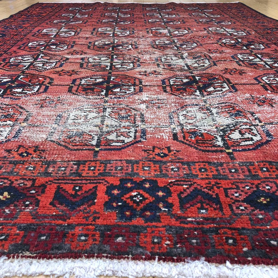 ペルシャ絨毯 ヴィンテージラグ 180×120 手織り オールド persia