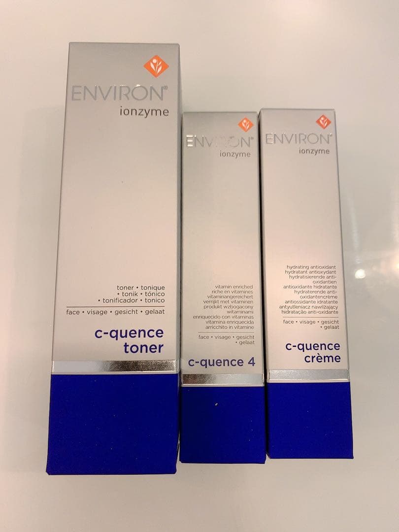 ENVIRON c-quence トナー& セラム4 & クリーム　正規品