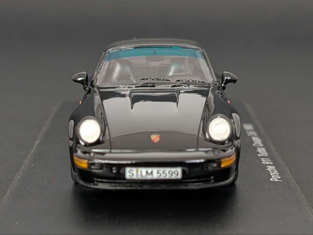 スパーク 1/43 ポルシェ 911 ターボ クーペ 3.6 1993 ブラック