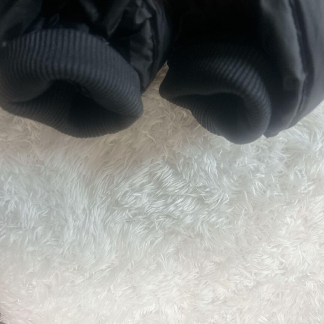 アディダスadidasトレフォイルロゴ ダウン ベンチコート 肉厚 ブラック M