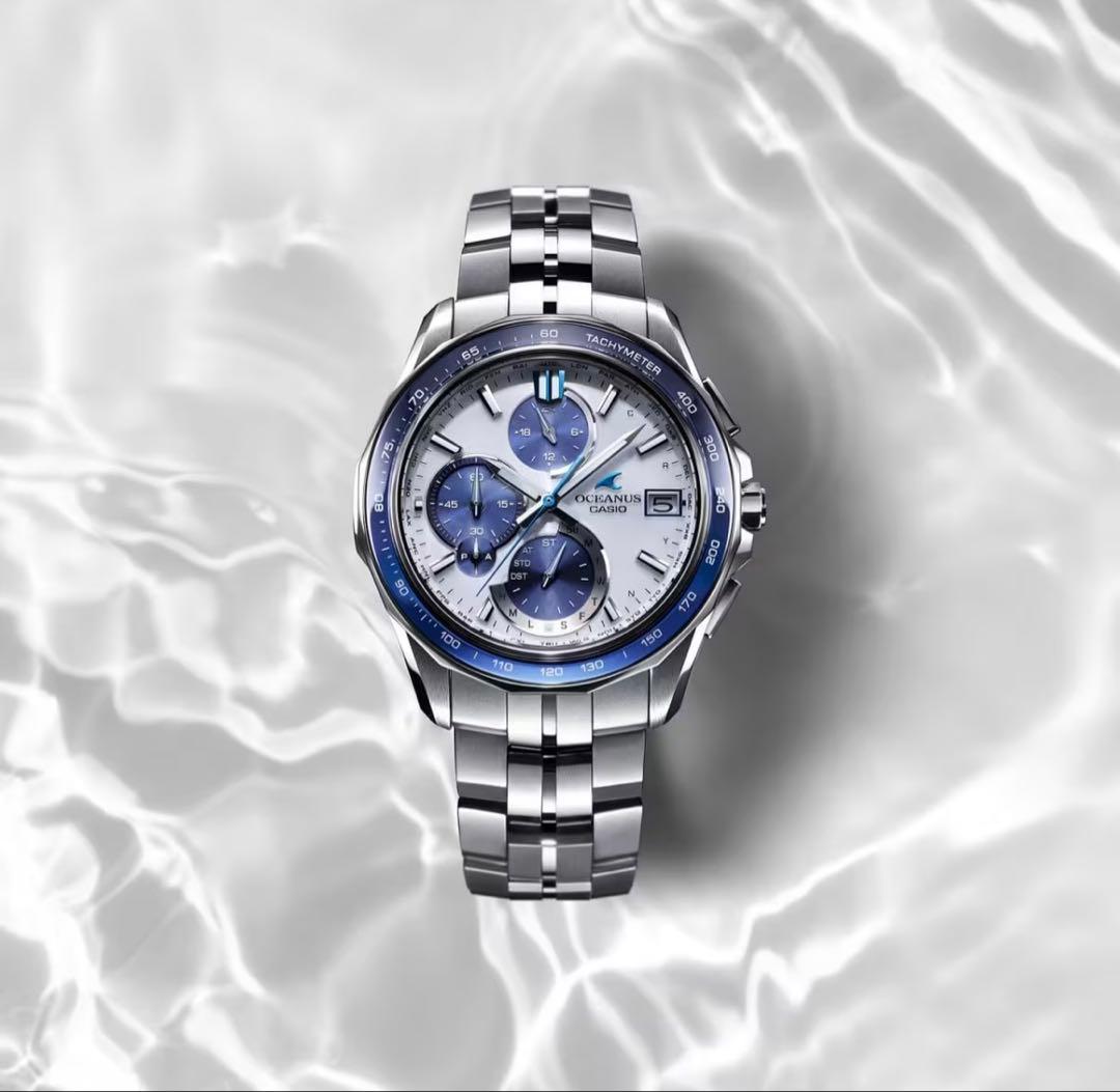 【新品同様・保証付】OCEANUS MANTA OCW-S7000D-7AJF