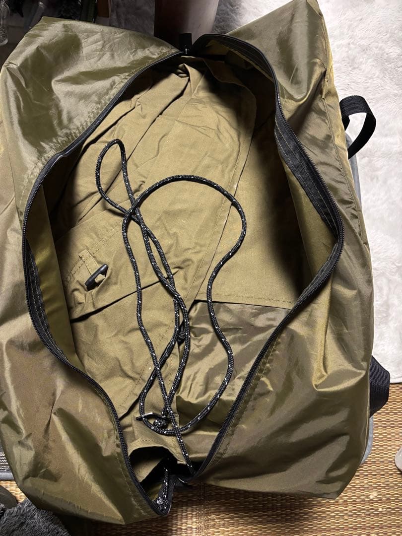 zukk マギーテント 前幕付き 軍幕 変形パップテント