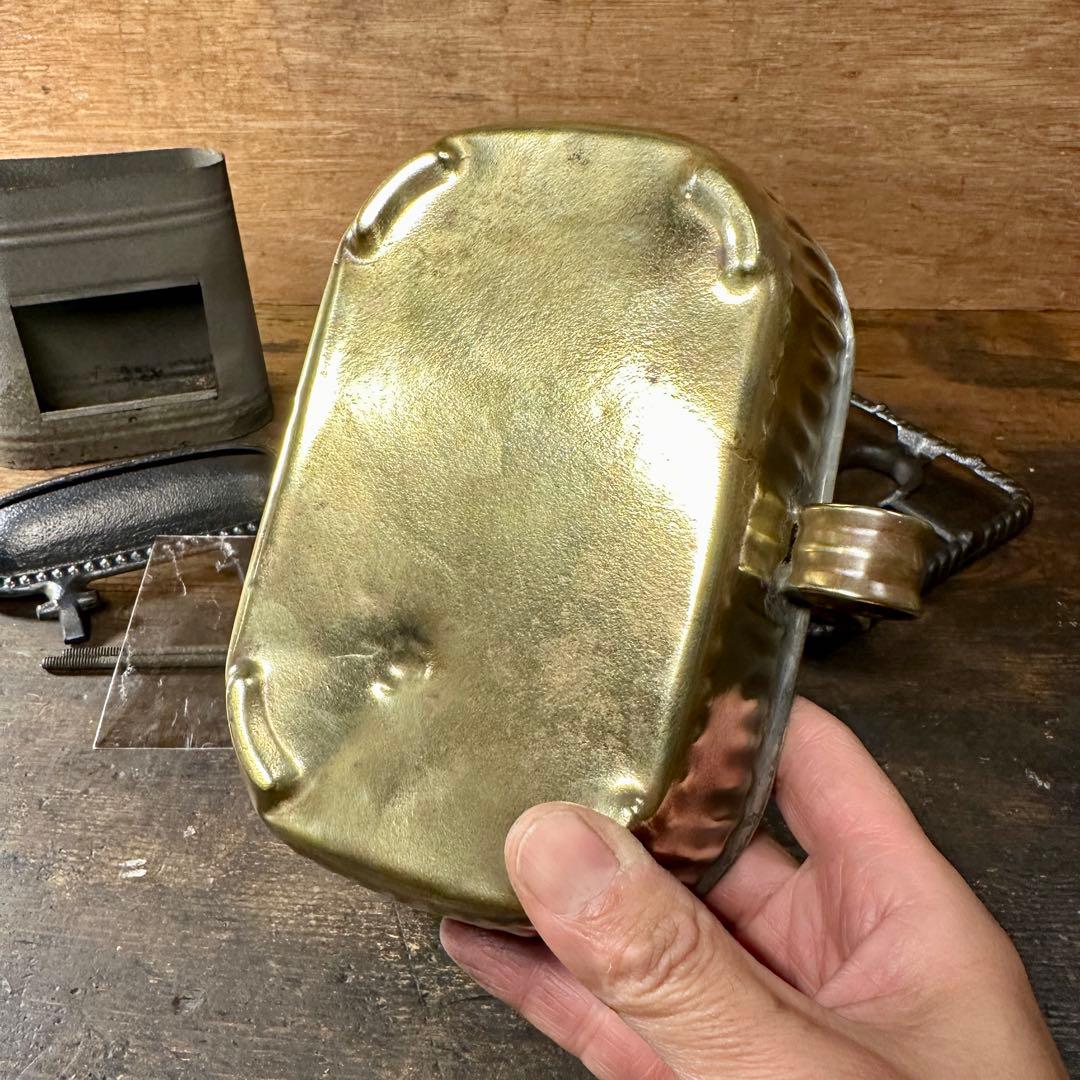 【非常に希少】1900~10s アイロンストーブ　「NOVELTY No.1」