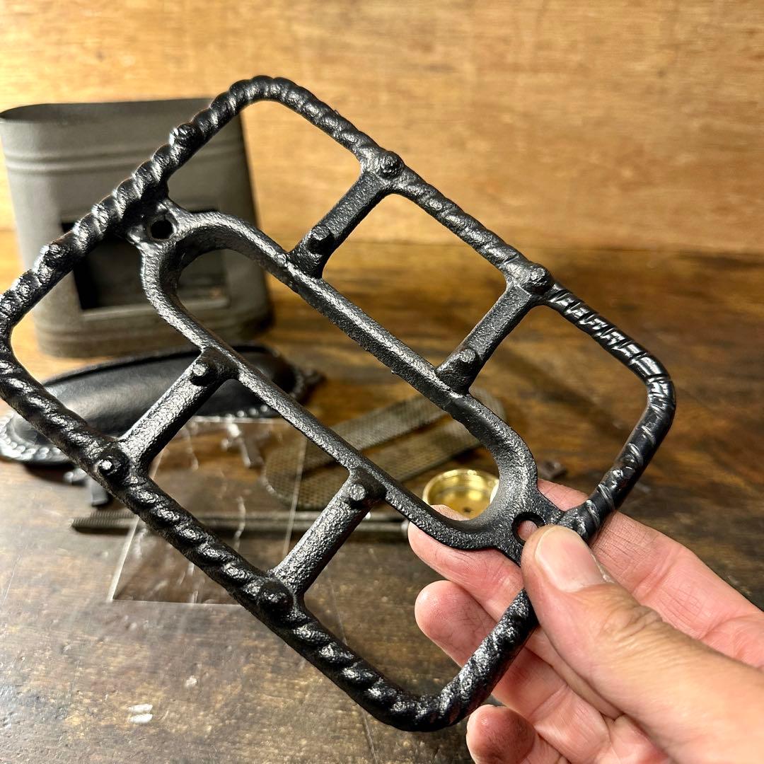 【非常に希少】1900~10s アイロンストーブ　「NOVELTY No.1」