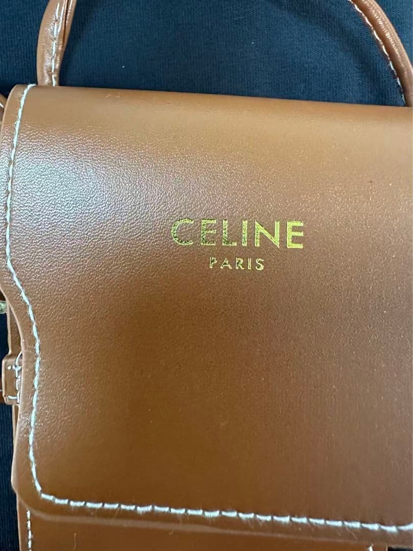 CELINE サングラス ブラック ゴールドフレーム 新品同様