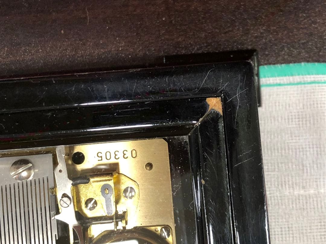 RITAOReuge Music スイス製オルゴール72弁ピアノ塗装