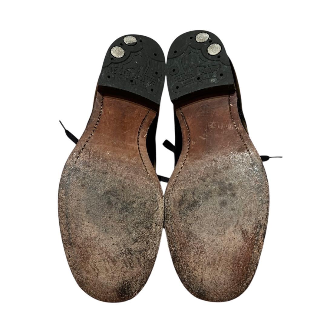 【HYKE】OXFORD BLACK COW HIDE size 7