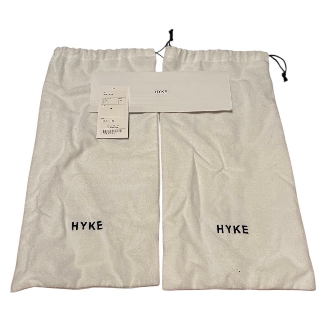 【HYKE】OXFORD BLACK COW HIDE size 7