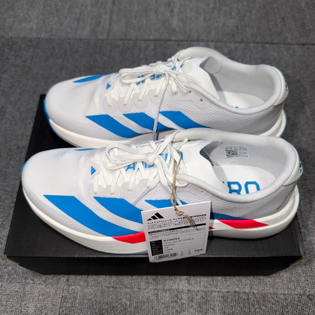 【限定カラー】adidas ADIZERO EVO SL WOVEN 26.5