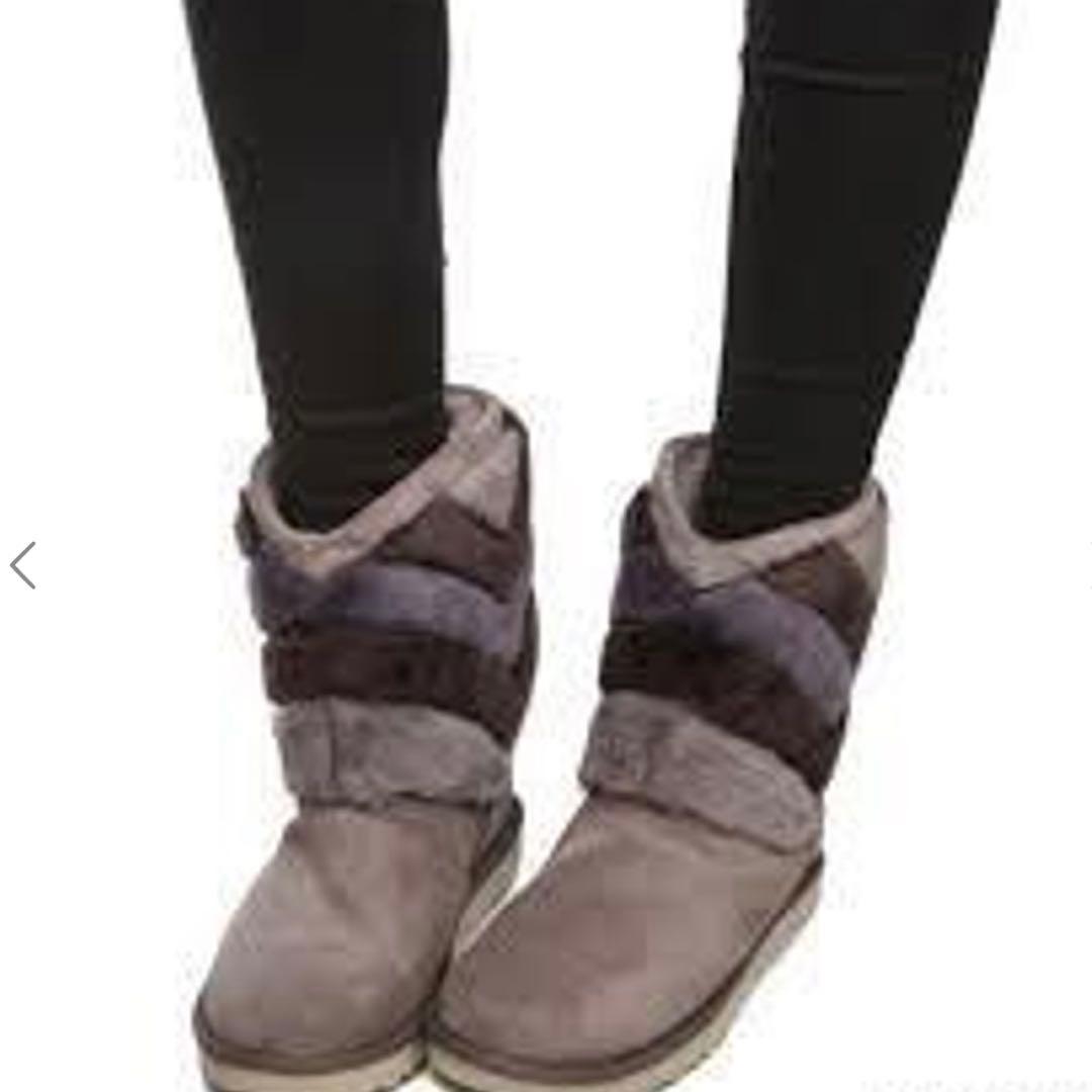 UGG アグ ムートンブーツ 24.0 シープスキン 防寒 耐寒