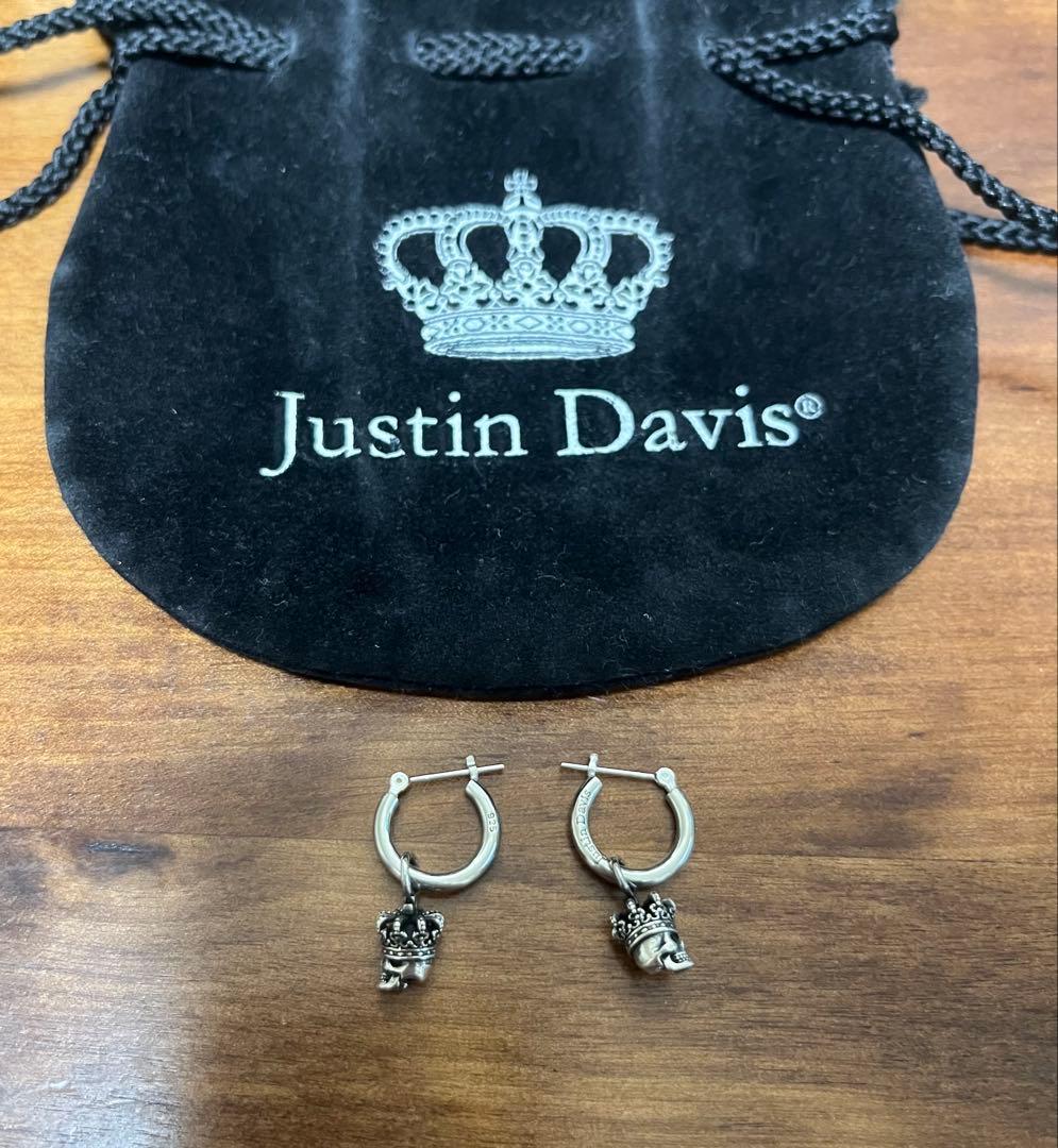 ジャスティンデイビス　スカルリングピアス