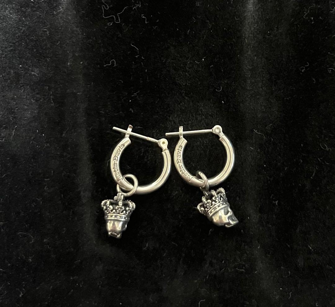 ジャスティンデイビス　スカルリングピアス