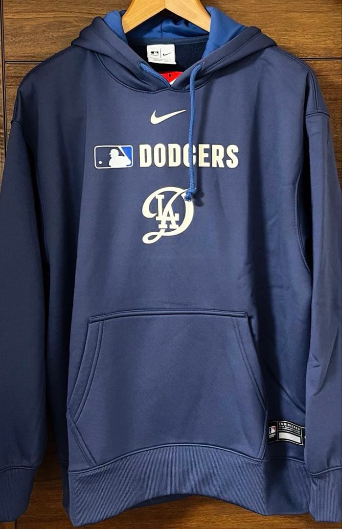 ドジャース オーセンティック パーカー ウィメンズ USサイズS（日本サイズM）