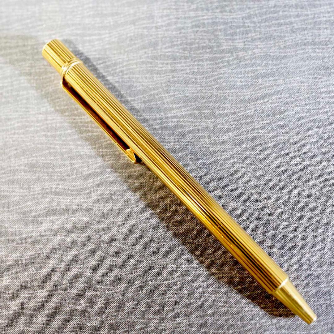 【送料込み】カルティエ ボールペン マスト ゴールド プレート