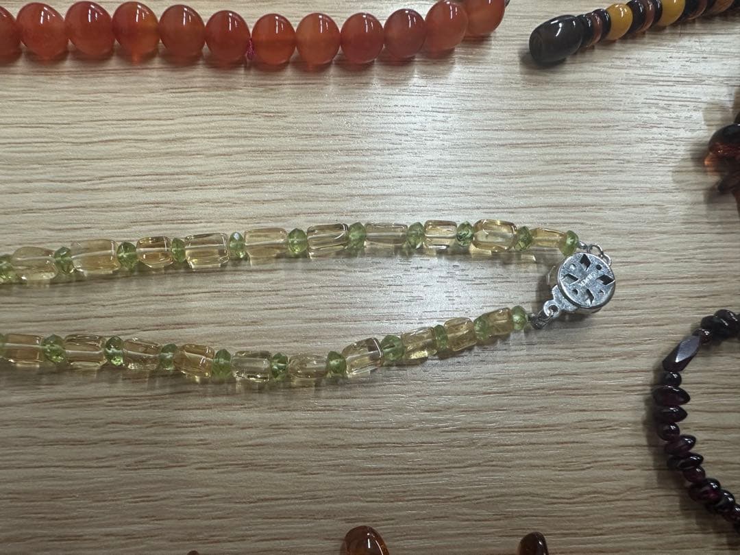 アクセサリー　おまとめ　セット　パール　珊瑚　琥珀　天然石