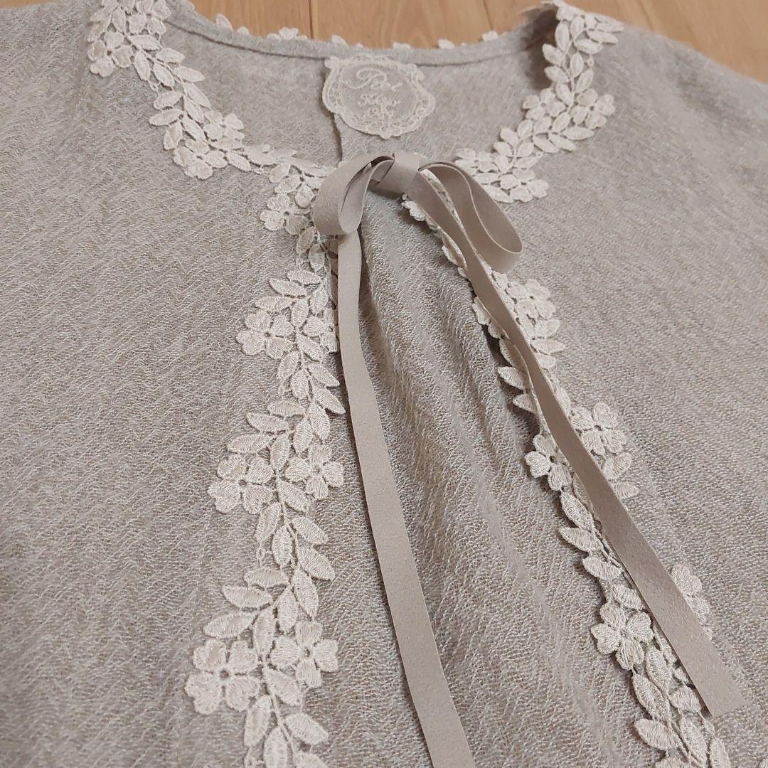 【REI THE LACES CHAMBER】レイ 麗 ウールレース ボレロ