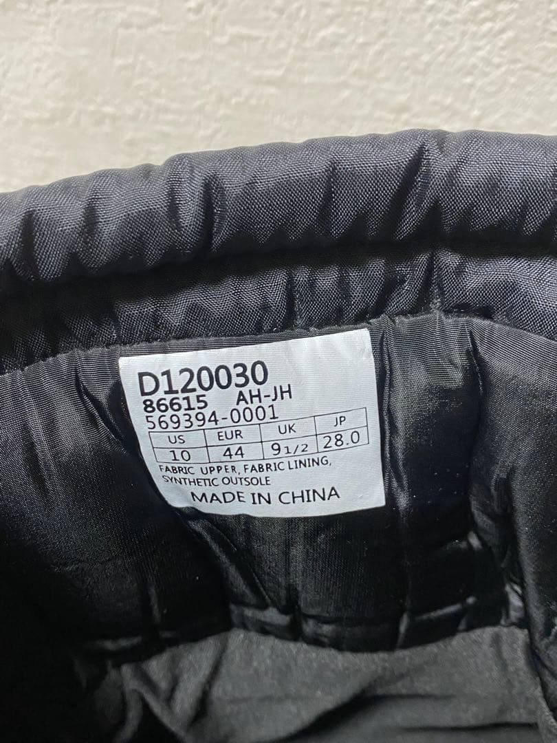 Danner ダナー　スノーブーツ D120030 ブラック　28cm