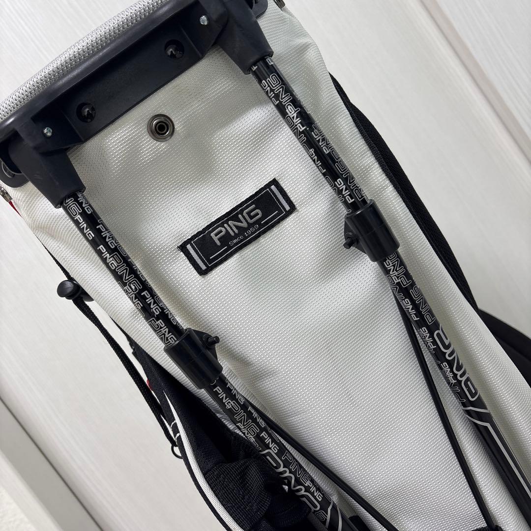 PING 4 SERIES 8.5型軽量スリム スタンドキャディーバッグ